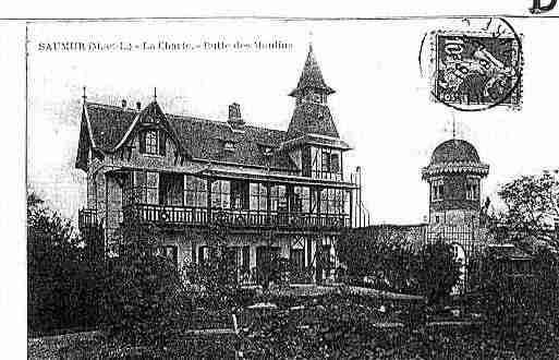 Ville de SAUMUR Carte postale ancienne