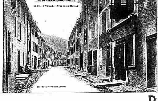 Ville de SAURAT Carte postale ancienne