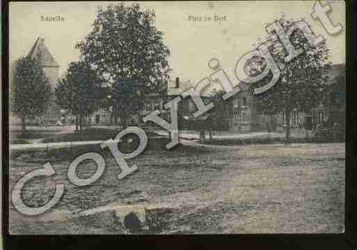 Ville de SAUVILLE Carte postale ancienne Ville de SAUVILLE Carte postale ancienne