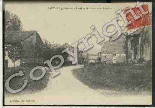 Ville de SAUVILLE Carte postale ancienne Ville de SAUVILLE Carte postale ancienne