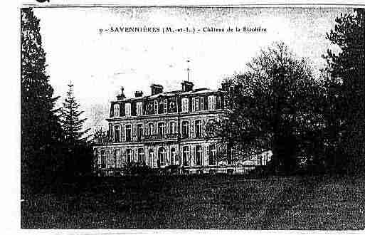 Ville de SAVENNIERES Carte postale ancienne