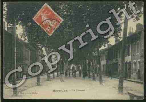 Ville de SAVERDUN Carte postale ancienne