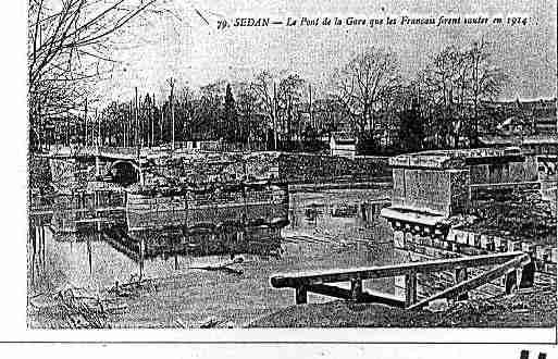 Ville de SEDAN Carte postale ancienne