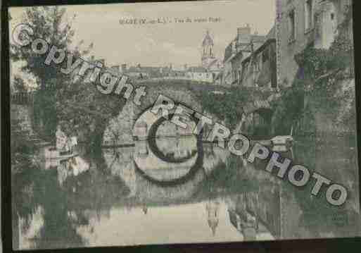 Ville de SEGRE Carte postale ancienne