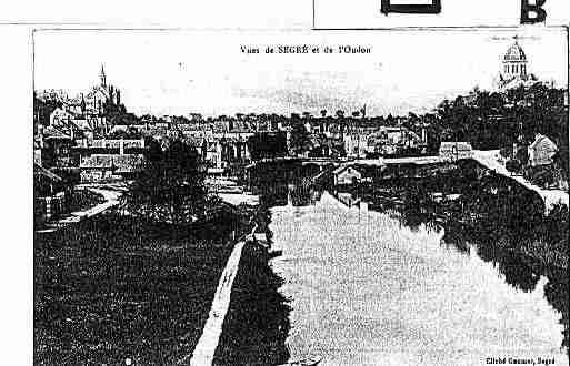 Ville de SEGRE Carte postale ancienne