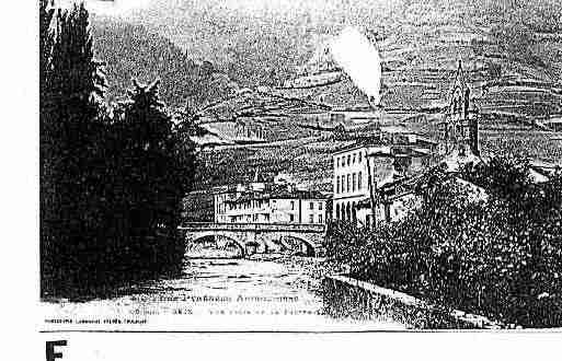 Ville de SEIX Carte postale ancienne