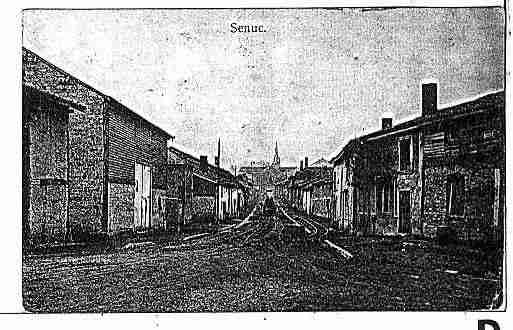 Ville de SENUC Carte postale ancienne