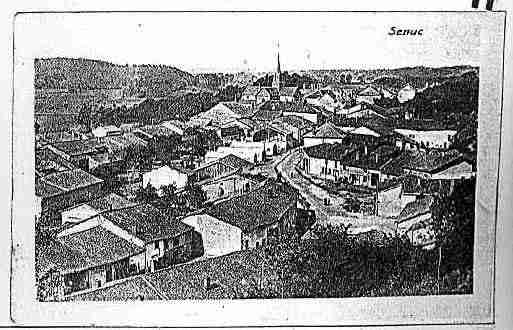 Ville de SENUC Carte postale ancienne