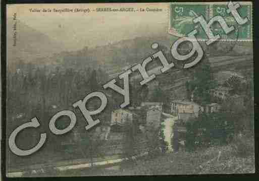 Ville de SERRESSURARGET Carte postale ancienne