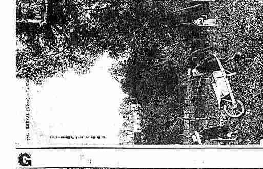 Ville de SERVAL Carte postale ancienne Ville de SERVAL Carte postale ancienne