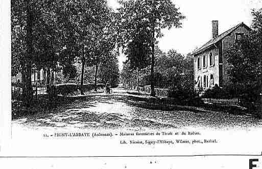 Ville de SIGNYL\\\'ABBAYE Carte postale ancienne Ville de SIGNYL\\\'ABBAYE Carte postale ancienne