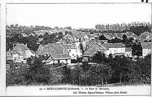Ville de SIGNYL\\\'ABBAYE Carte postale ancienne Ville de SIGNYL\\\'ABBAYE Carte postale ancienne