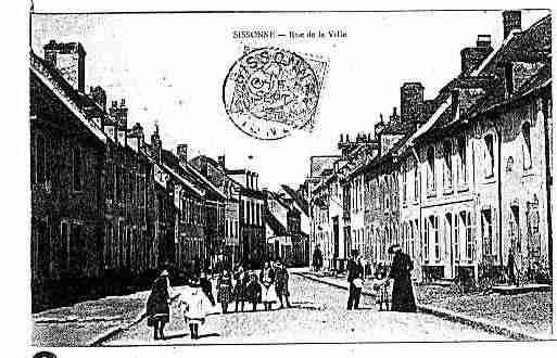 Ville de SISSONNE Carte postale ancienne