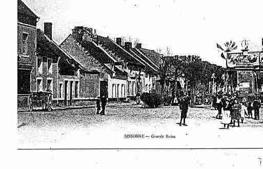 Ville de SISSONNE Carte postale ancienne