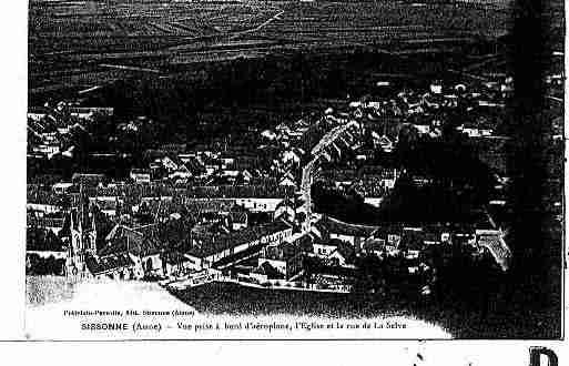 Ville de SISSONNE Carte postale ancienne