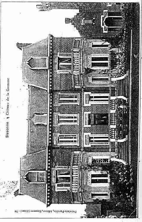 Ville de SISSONNE Carte postale ancienne