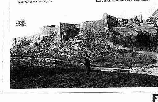 Ville de SISTERON Carte postale ancienne Ville de SISTERON Carte postale ancienne