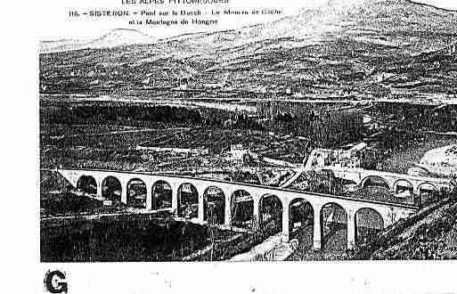 Ville de SISTERON Carte postale ancienne Ville de SISTERON Carte postale ancienne