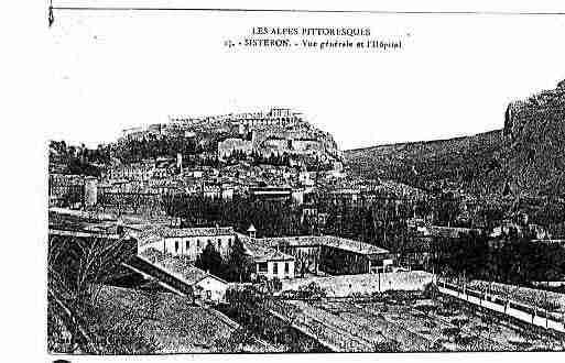 Ville de SISTERON Carte postale ancienne