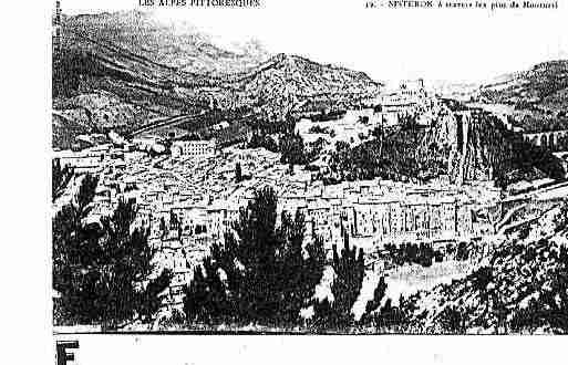 Ville de SISTERON Carte postale ancienne