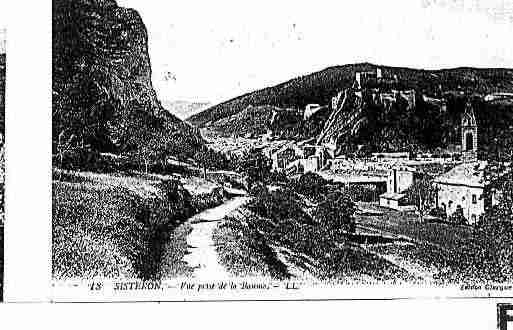 Ville de SISTERON Carte postale ancienne