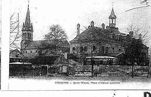 Ville de SOISSONS Carte postale ancienne