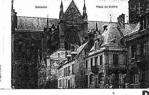 Ville de SOISSONS Carte postale ancienne