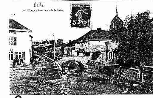 Ville de SOULAINESDHUYS Carte postale ancienne