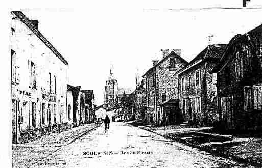 Ville de SOULAINESDHUYS Carte postale ancienne