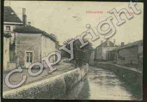 Ville de SOULAINESDHUYS Carte postale ancienne