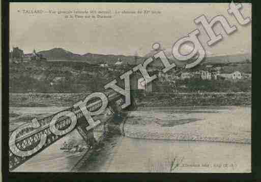 Ville de TALLARD Carte postale ancienne