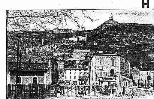 Ville de TEIL(LE) Carte postale ancienne