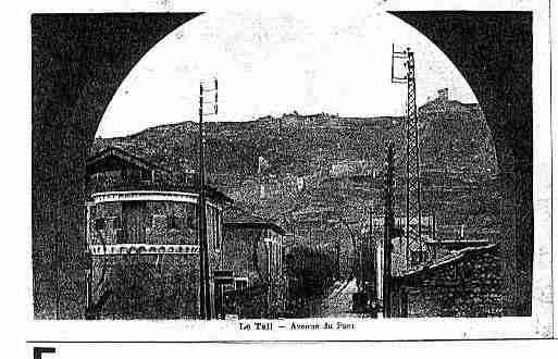 Ville de TEIL(LE) Carte postale ancienne
