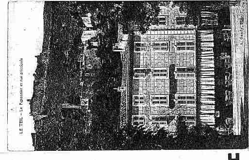 Ville de TEIL(LE) Carte postale ancienne