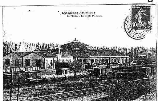Ville de TEIL(LE) Carte postale ancienne Ville de TEIL(LE) Carte postale ancienne