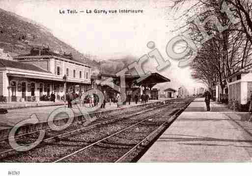 Ville de TEIL(LE) Carte postale ancienne