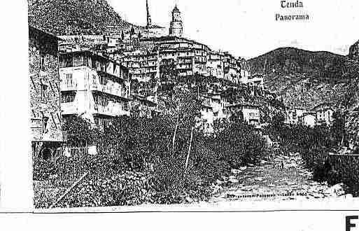 Ville de TENDE Carte postale ancienne