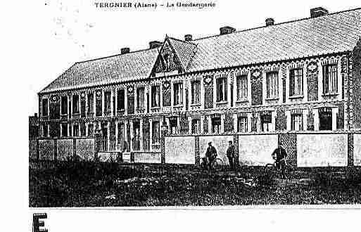 Ville de TERGNIER Carte postale ancienne