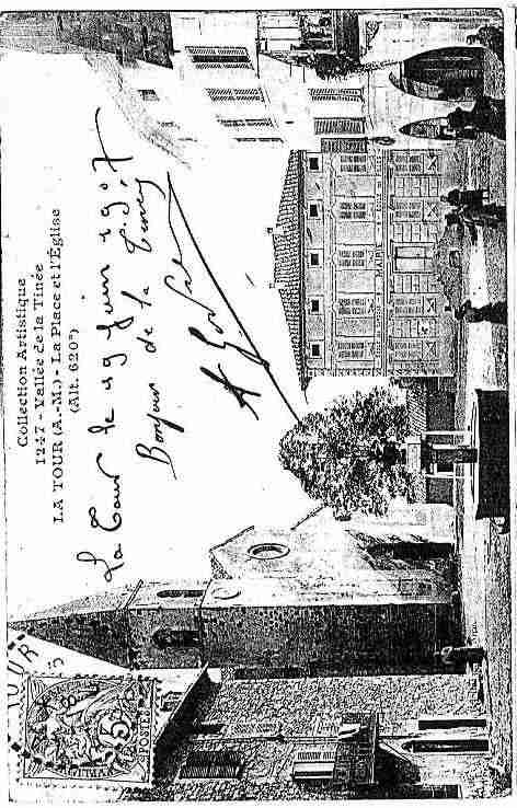 Ville de TOUR(LA) Carte postale ancienne Ville de TOUR(LA) Carte postale ancienne