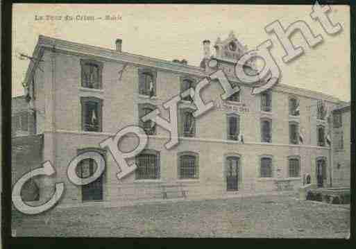 Ville de TOURDUCRIEU(LA) Carte postale ancienne