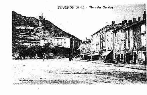 Ville de TOURNONSURRHONE Carte postale ancienne