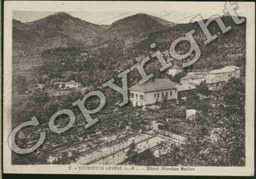 Ville de TOURRETTELEVENS Carte postale ancienne