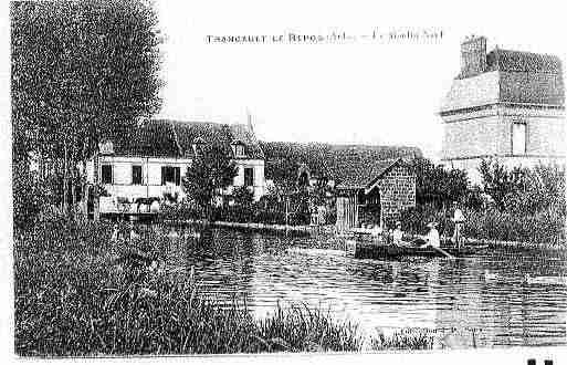 Ville de TRANCAULT Carte postale ancienne