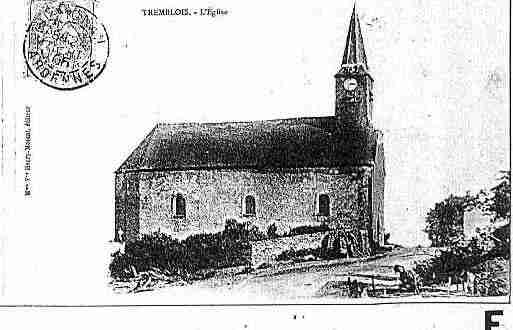 Ville de TREMBLOILESCARIGNAN Carte postale ancienne Ville de TREMBLOILESCARIGNAN Carte postale ancienne