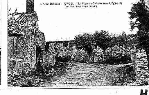 Ville de URCEL Carte postale ancienne