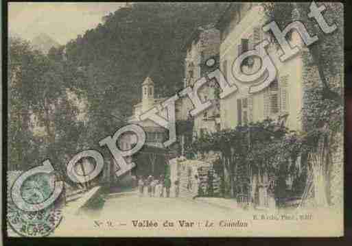 Ville de UTELLE Carte postale ancienne