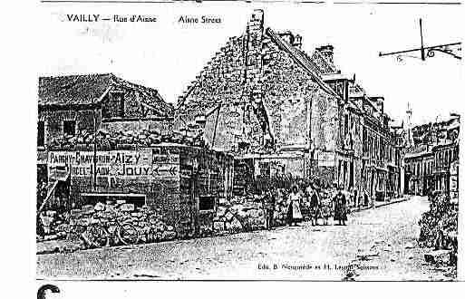 Ville de VAILLYSURAISNE Carte postale ancienne