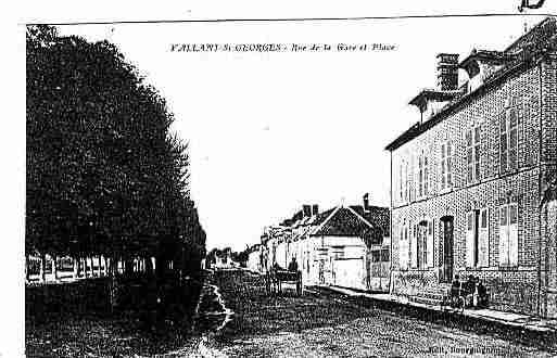 Ville de VALLANTSAINTGEORGES Carte postale ancienne