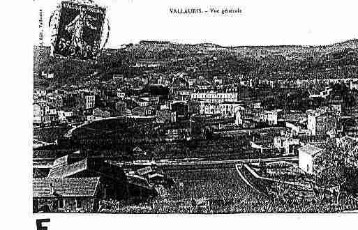 Ville de VALLAURIS Carte postale ancienne