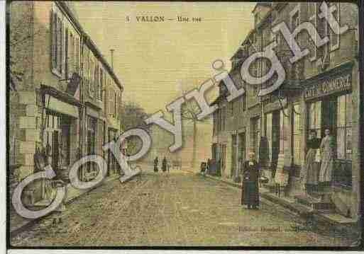 Ville de VALLONENSULLY Carte postale ancienne